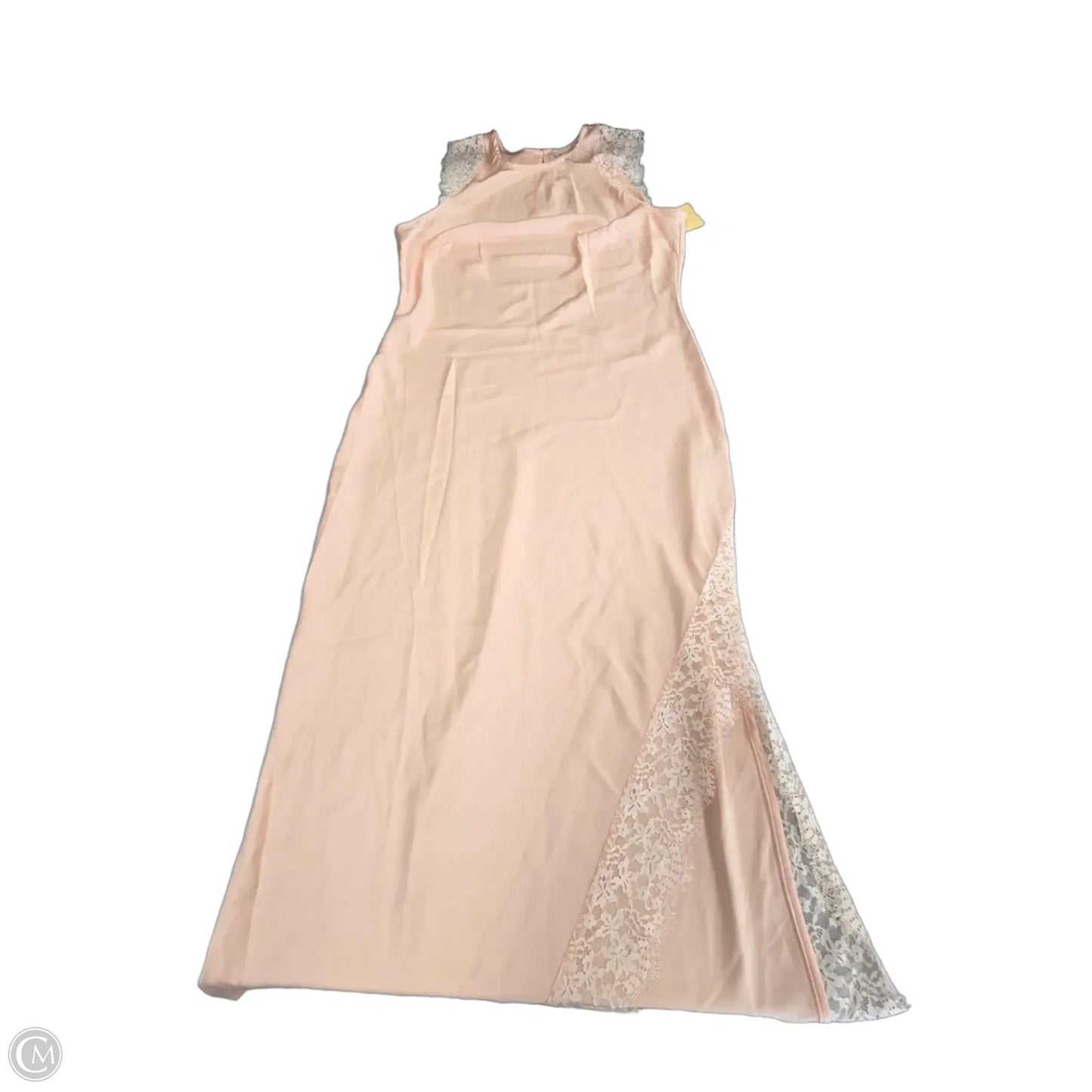 Dress Casual Maxi By Cme In Peach, Size: M