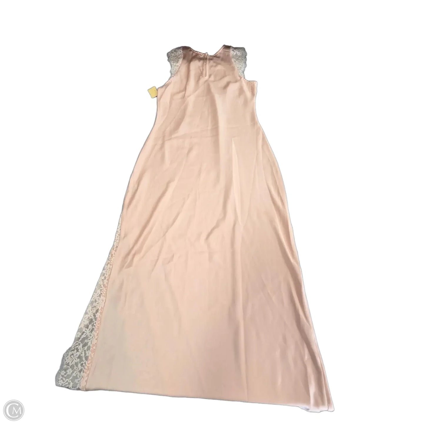 Dress Casual Maxi By Cme In Peach, Size: M