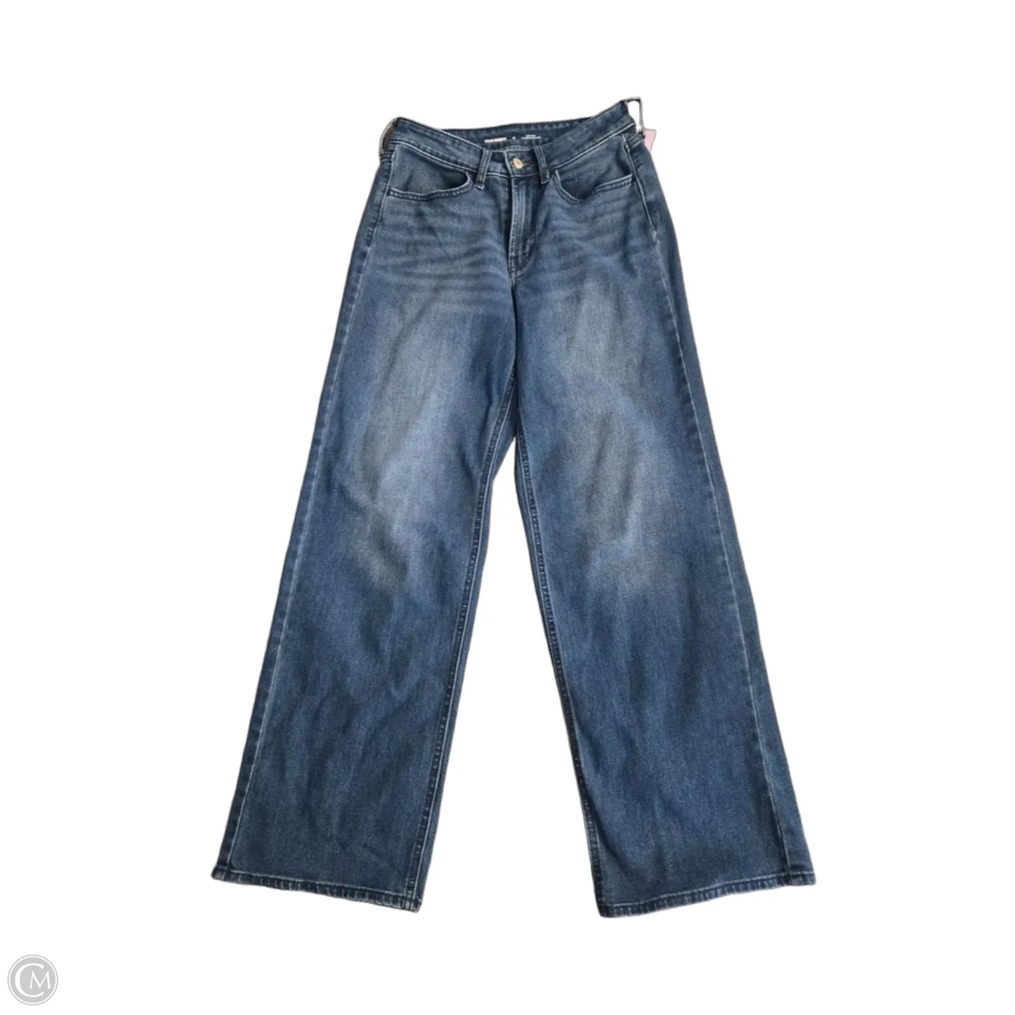 Jeans Wide Leg By Old Navy In Blue Denim, Size: 4