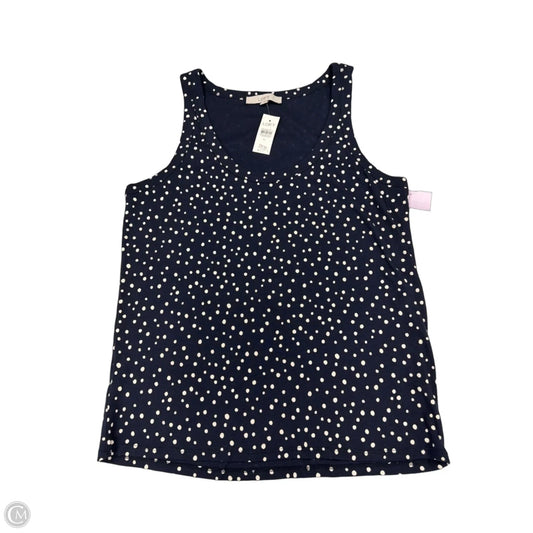 Tank Top By Loft In Navy, Size: Xl