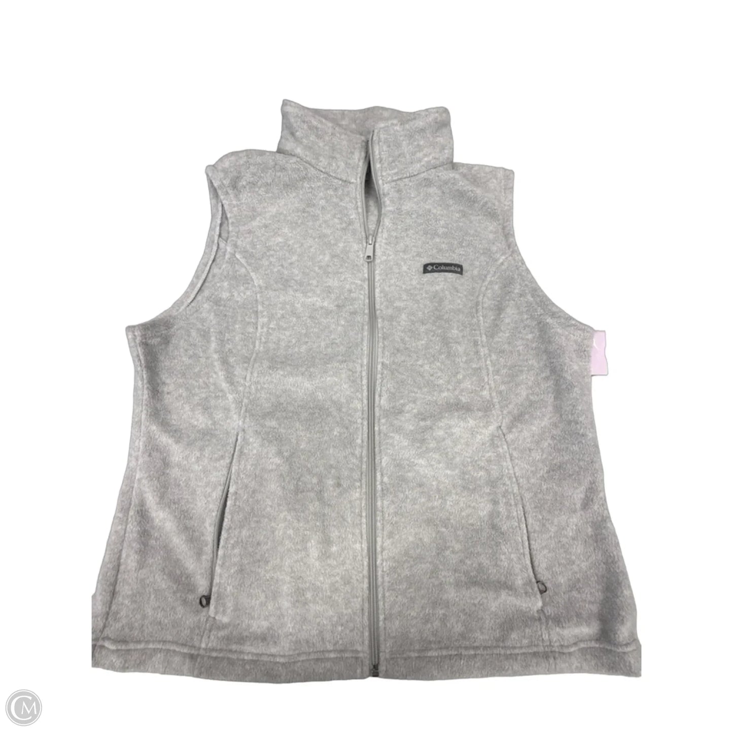 Vest Fleece By Columbia In Grey, Size: Xl