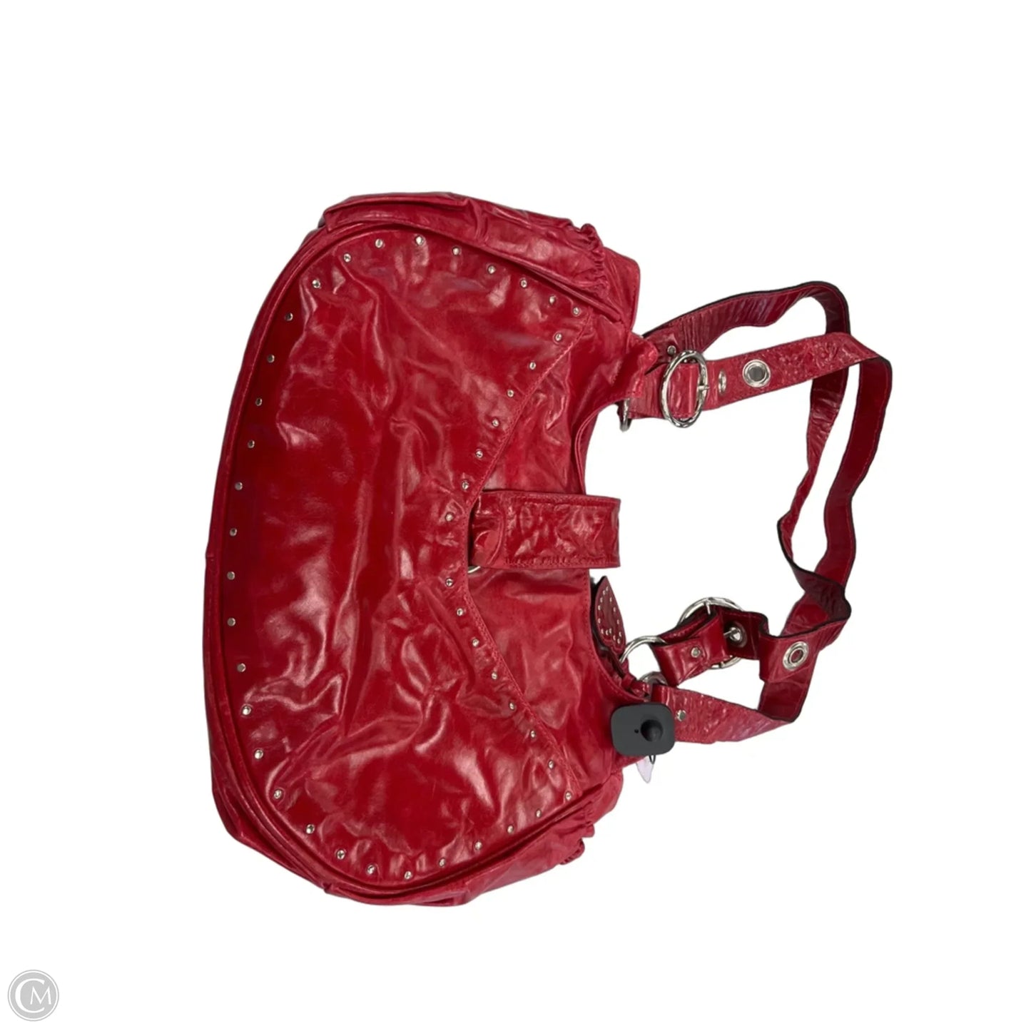 Handbag Leather By Cma, Size: Large
