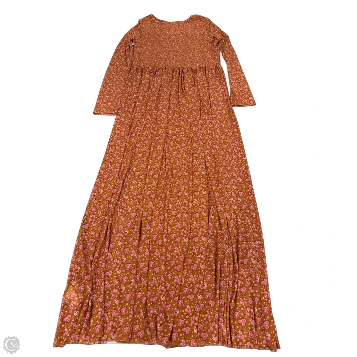 Dress Casual Maxi By Free People In Orange, Size: M