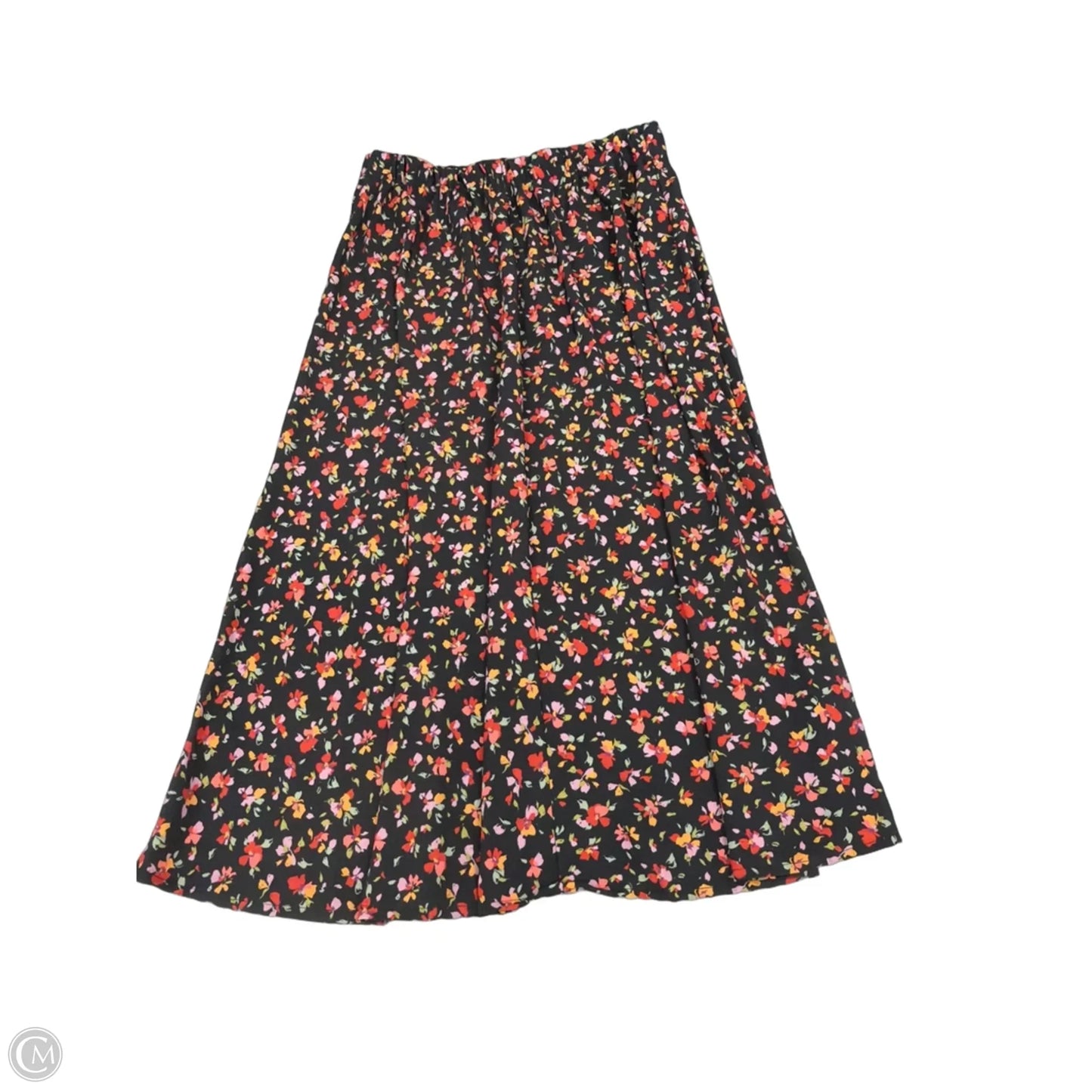 Skirt Maxi By Originality In Floral Print, Size: Xl