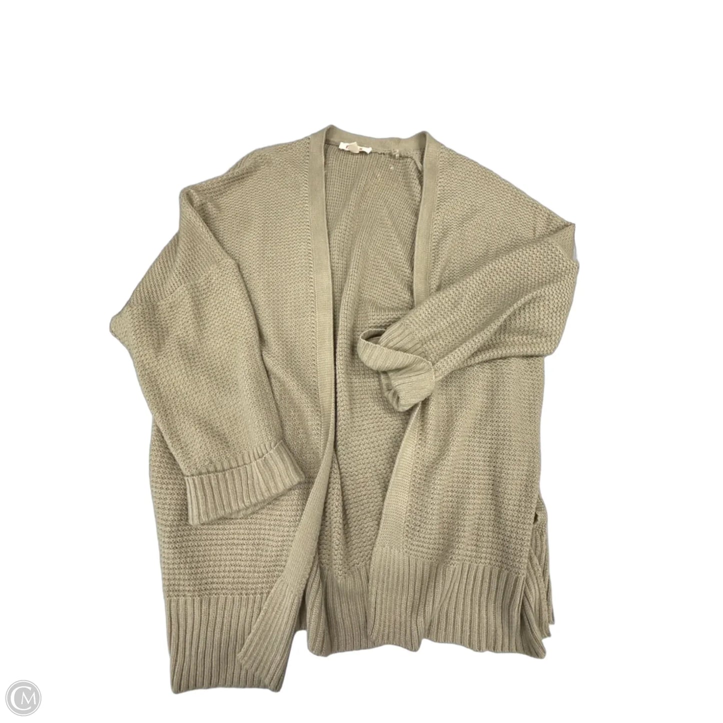 Cardigan By Mazik In Tan, Size: M