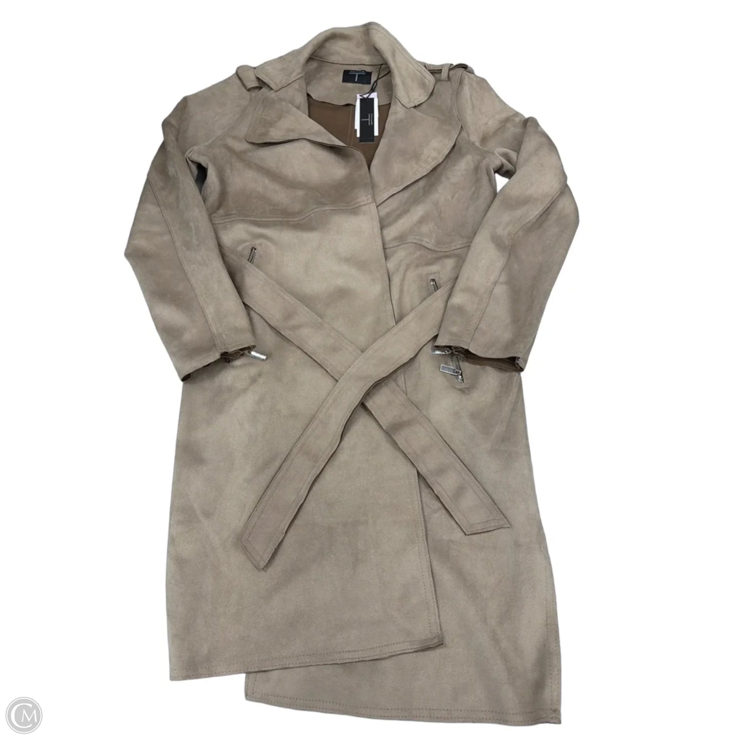 Jacket Other By Tahari In Tan, Size: L