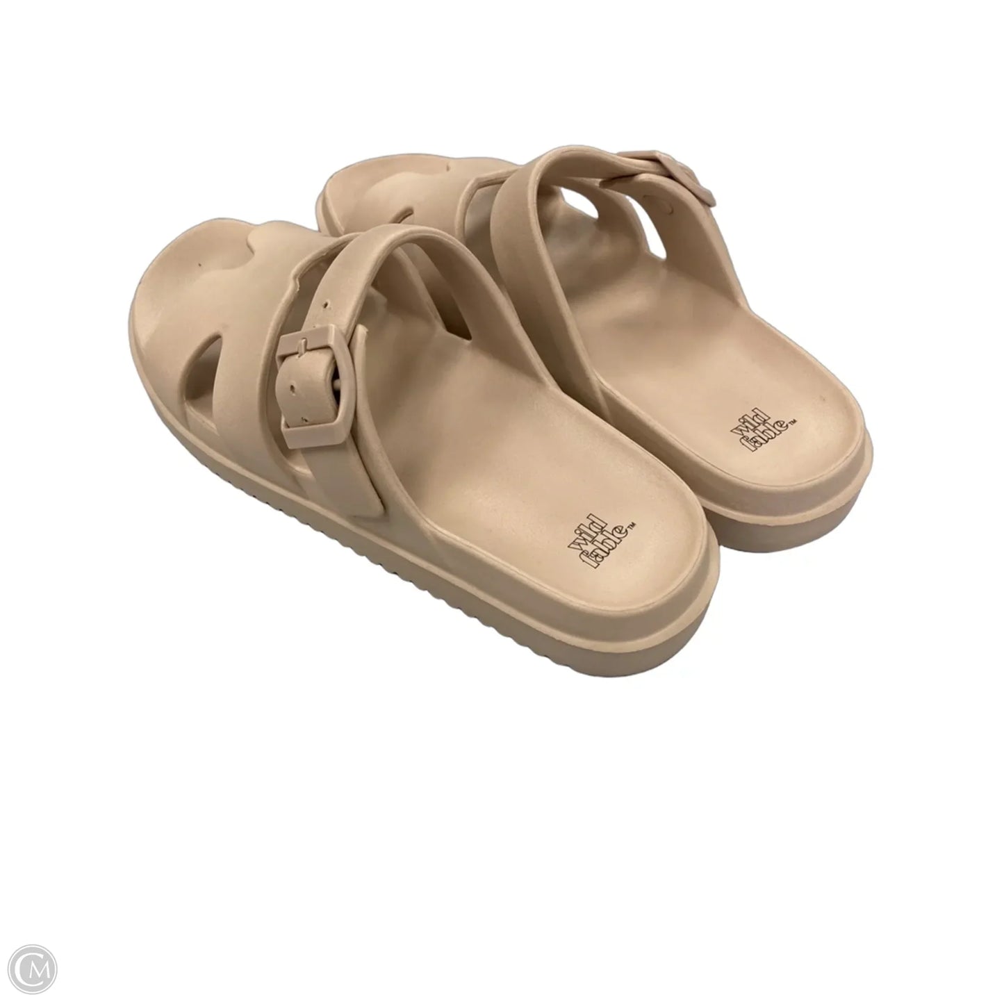 Sandals Flats By Wild Fable In Cream, Size: 9