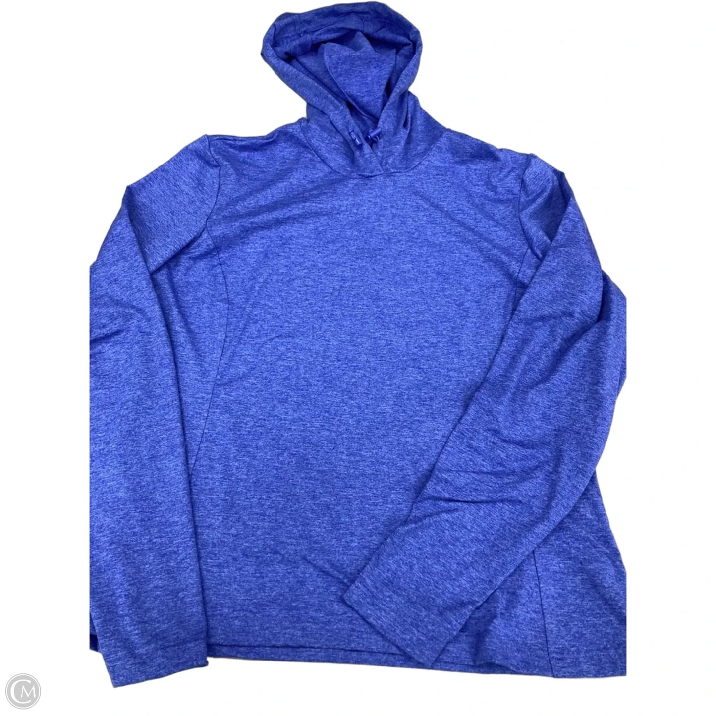 Athletic Top Long Sleeve Hoodie By Avia In Blue, Size: Xl