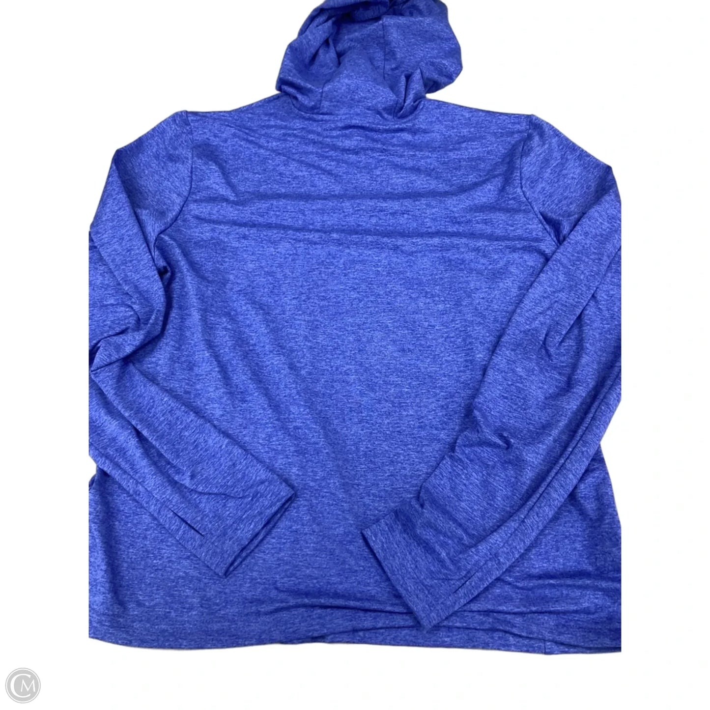Athletic Top Long Sleeve Hoodie By Avia In Blue, Size: Xl