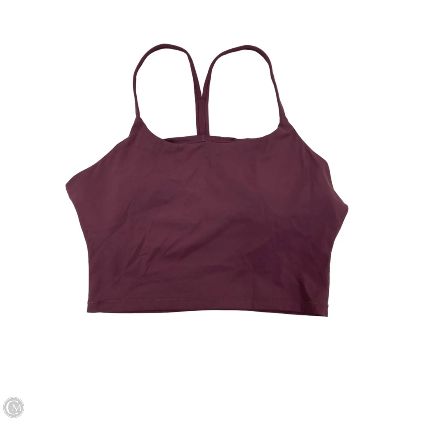 Athletic Bra By Crz Yoga In Purple, Size: L