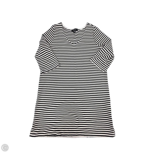 Dress Casual Short By Karen Kane In Black & White, Size: Xl