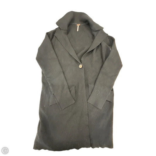 Sweater Cardigan By Free People In Black, Size: S
