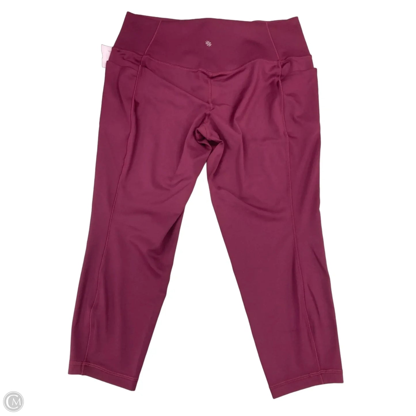 Athletic Pants By Athleta In Red, Size: 1x