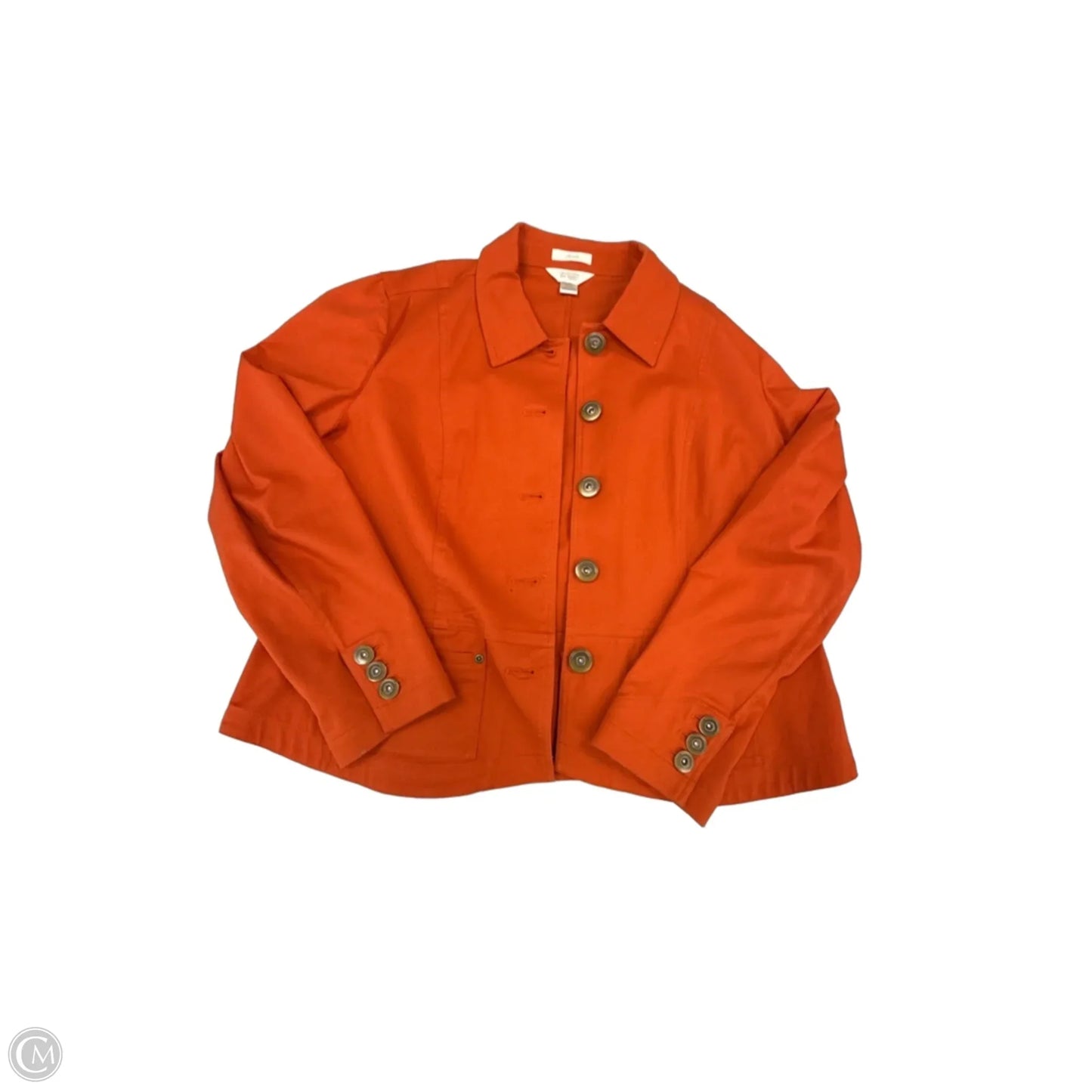 Jacket Other By Christopher And Banks In Orange, Size: Xlp