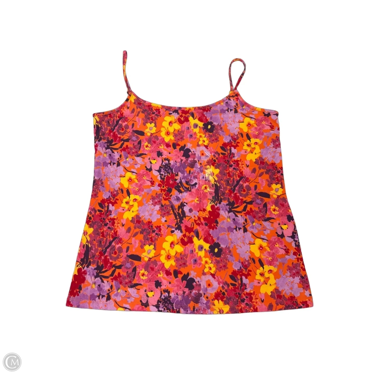 Tank Top By Loft In Floral Print, Size: Xl
