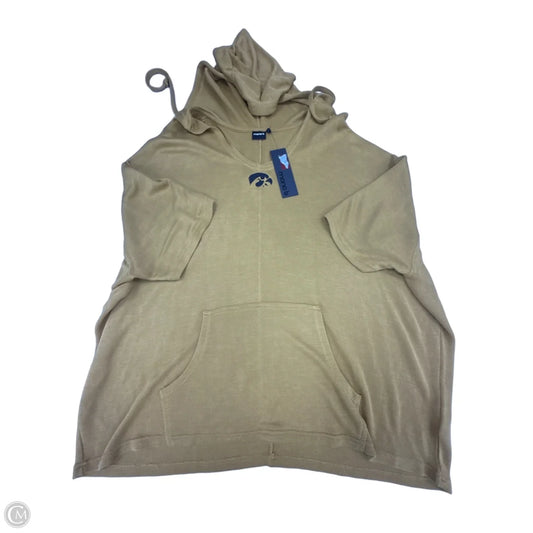 Top Short Sleeve By Mono B In Yellow, Size: Onesize