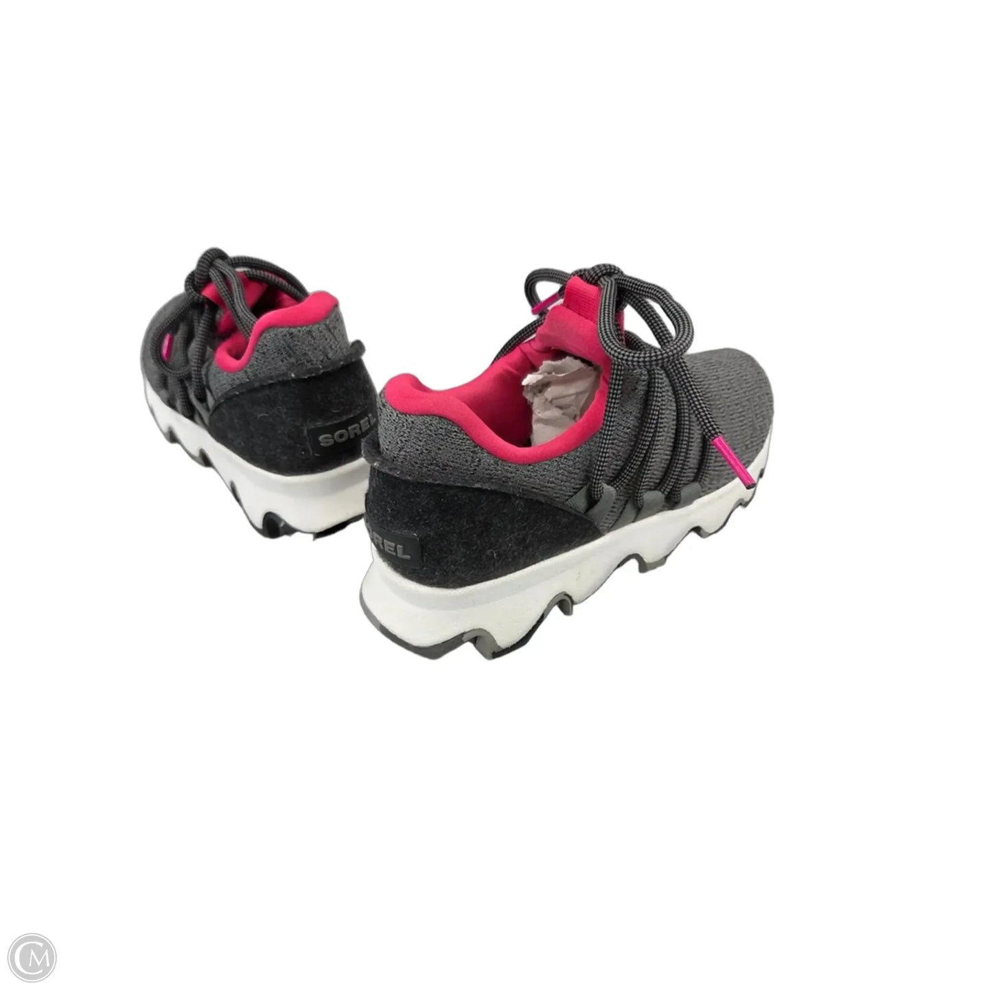 Shoes Sneakers By Sorel In Grey & Pink, Size: 6