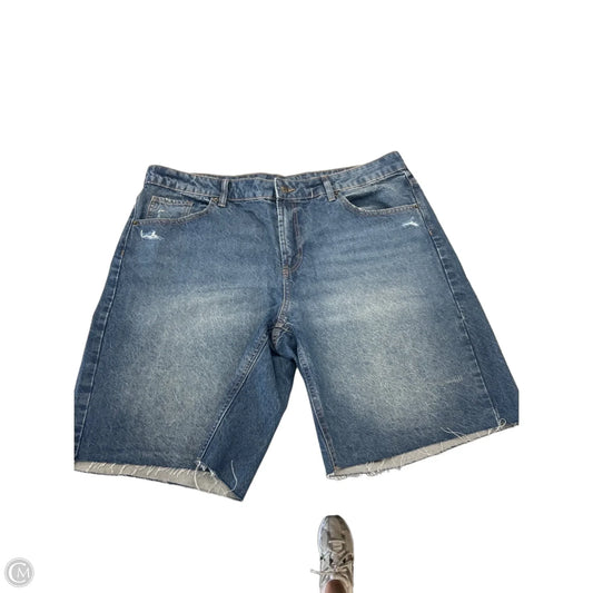 Shorts By Wild Fable In Blue Denim, Size: 16