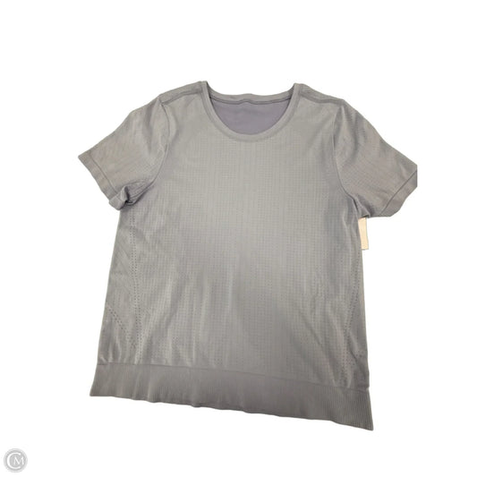 Athletic Top Short Sleeve By Athleta In Purple, Size: S