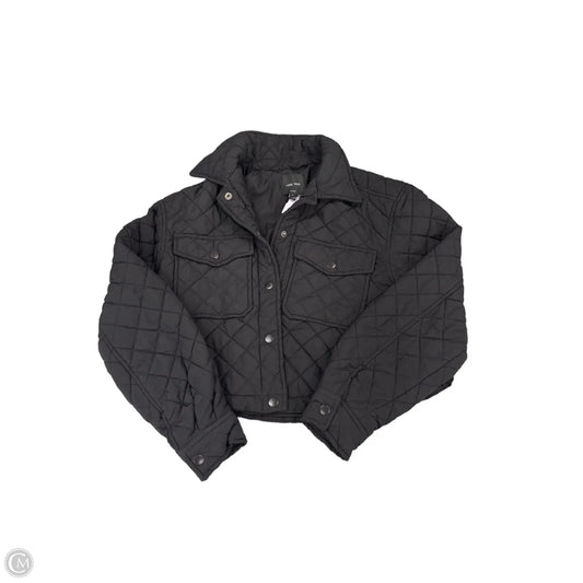 Jacket Puffer & Quilted By Love Tree In Black, Size: S
