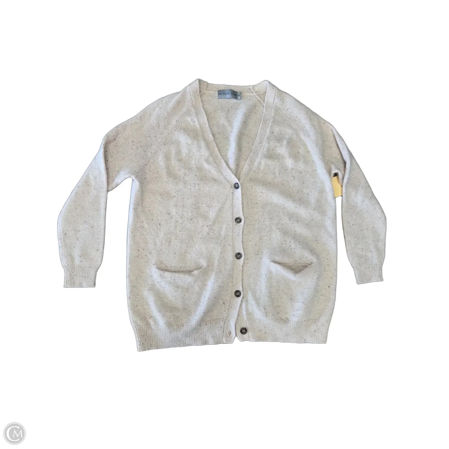 Cardigan By Cmf In Cream, Size: M