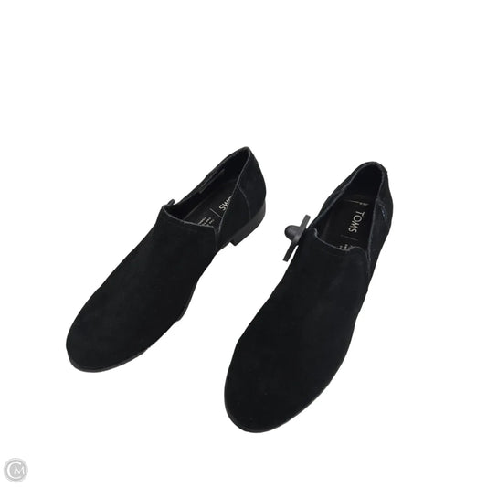 Shoes Flats By Toms In Black, Size: 8