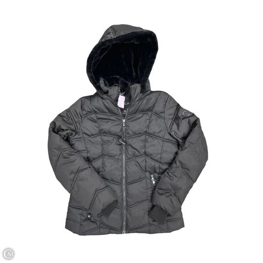 Coat Puffer & Quilted By Nautica In Black, Size: M