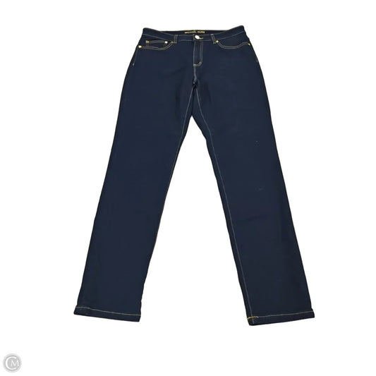 Jeans Skinny By Michael By Michael Kors In Blue Denim, Size: 10
