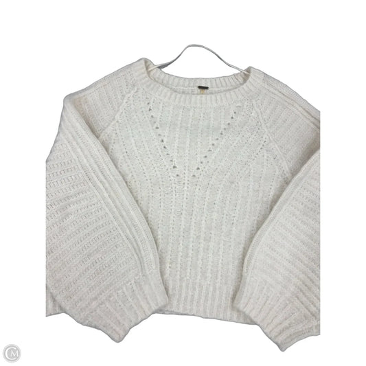 Sweater By Free People In Cream, Size: Sp