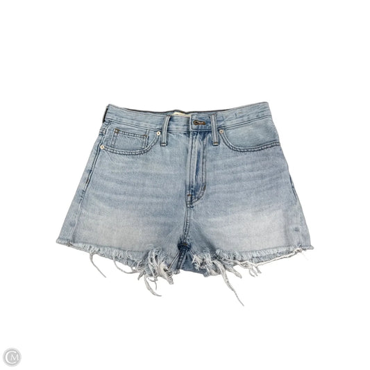 Shorts By Madewell In Blue Denim, Size: 4