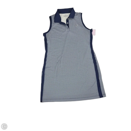 Dress Casual Short By Vineyard Vines In Blue, Size: M