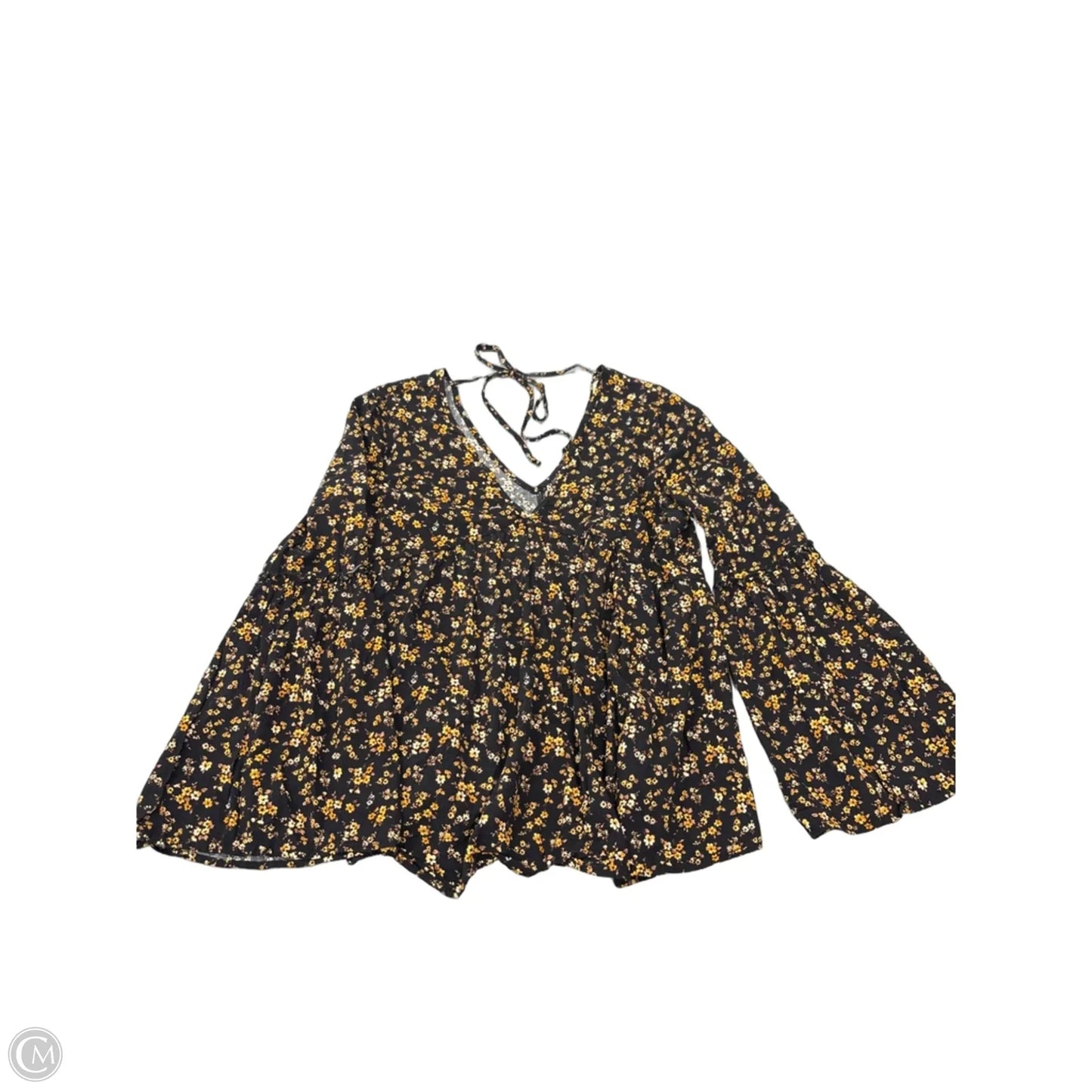 Top Long Sleeve By Altard State In Floral Print, Size: M