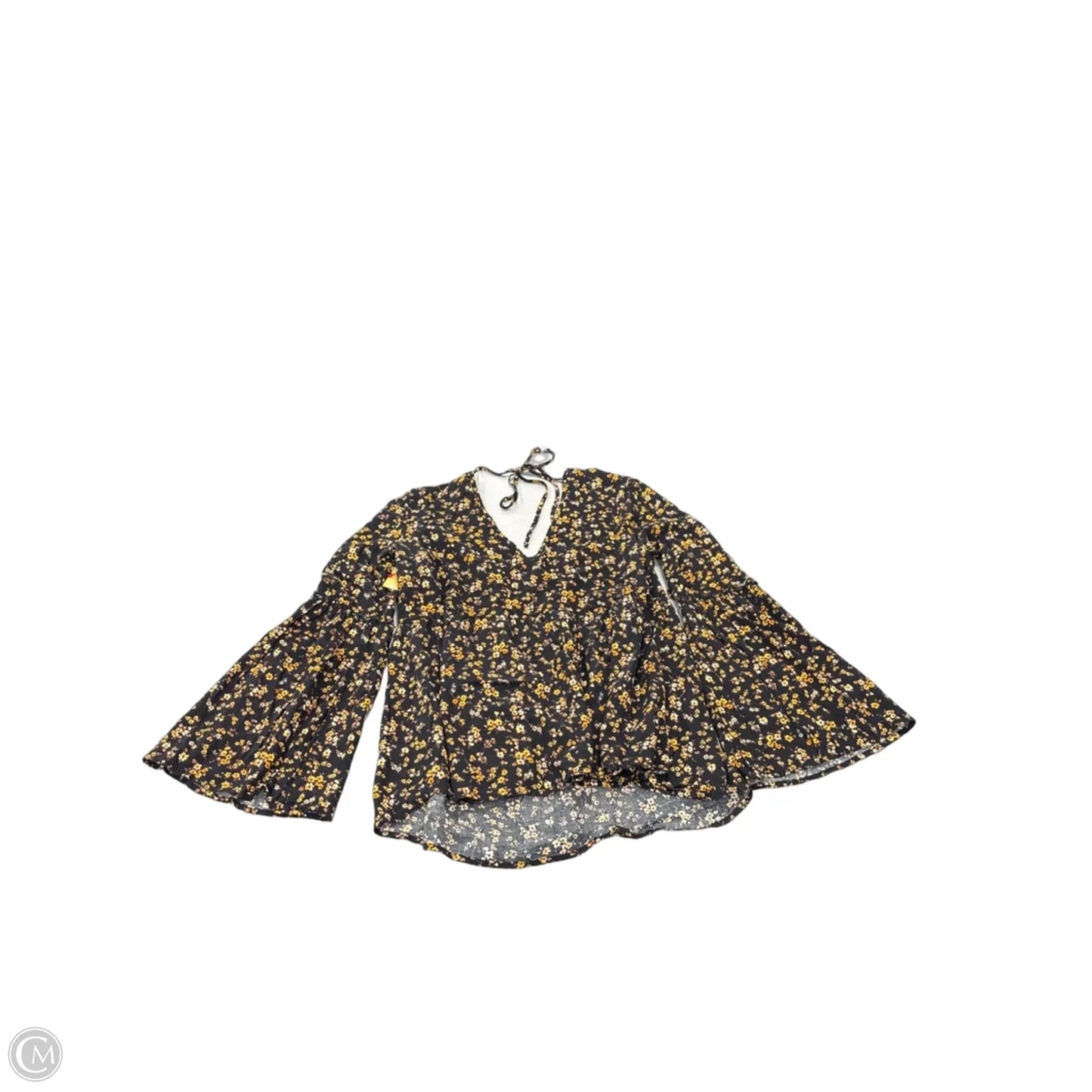 Top Long Sleeve By Altard State In Floral Print, Size: M