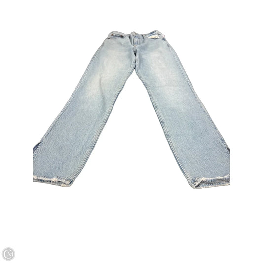 Jeans Straight By Abercrombie And Fitch In Blue Denim, Size: 6l