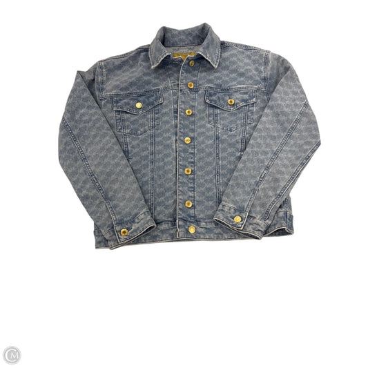Jacket Denim By Michael By Michael Kors In Blue Denim, Size: S