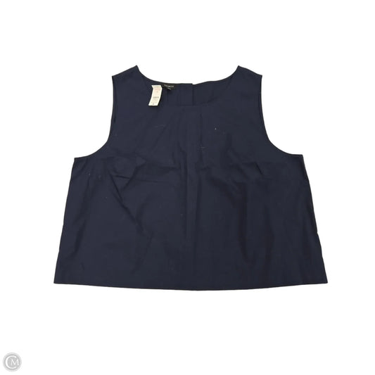 Tank Top By Talbots In Navy, Size: Xl
