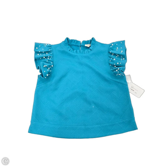 Top Short Sleeve By Jodifl In Blue, Size: M