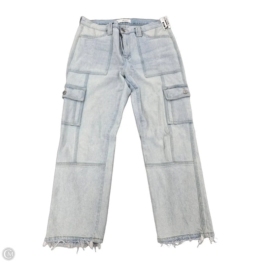 Jeans Wide Leg By Kancan In Blue Denim, Size: 10
