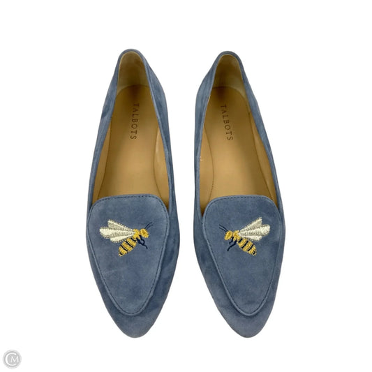 Shoes Flats By Talbots In Blue, Size: 9