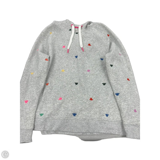 Sweatshirt Hoodie By Joules In Grey, Size: M