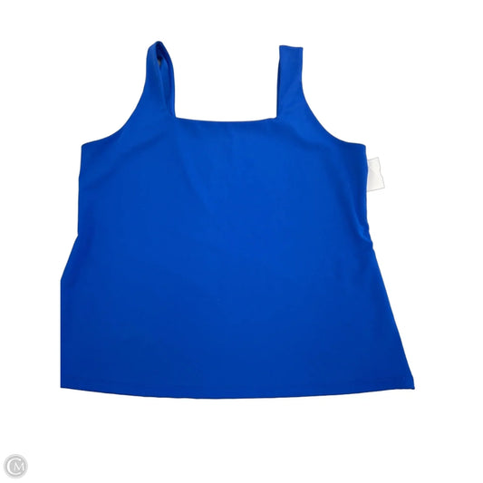 Tank Top By Nine West In Blue, Size: Xxl