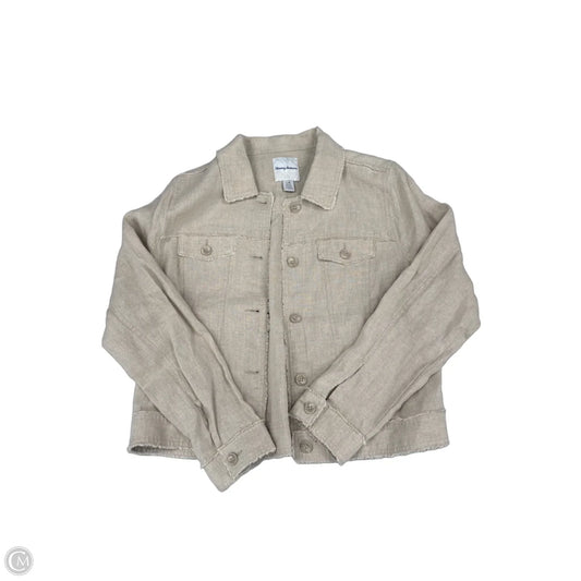 Jacket Other By Tommy Bahama In Tan, Size: L