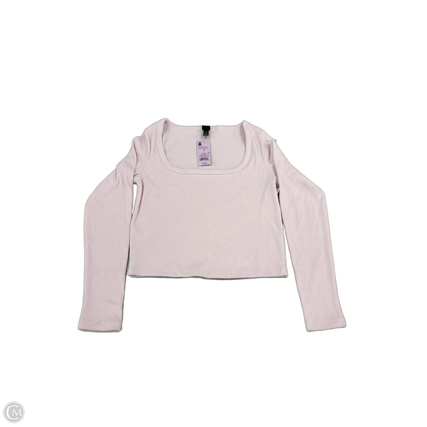 Top Long Sleeve By Wild Fable In Pink, Size: M