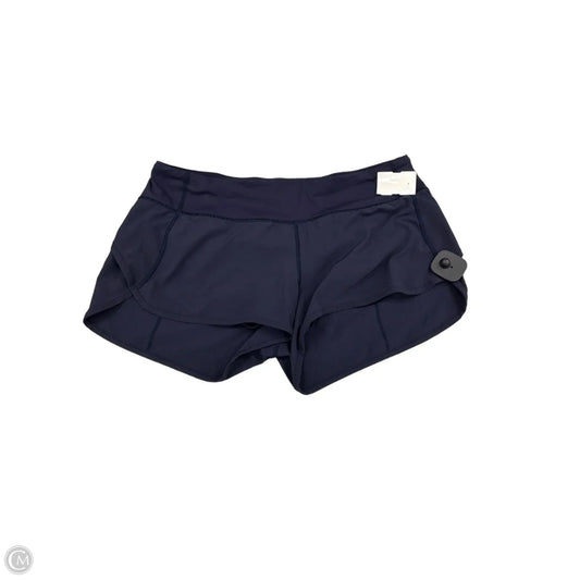 Athletic Shorts By Lululemon In Navy, Size: 8