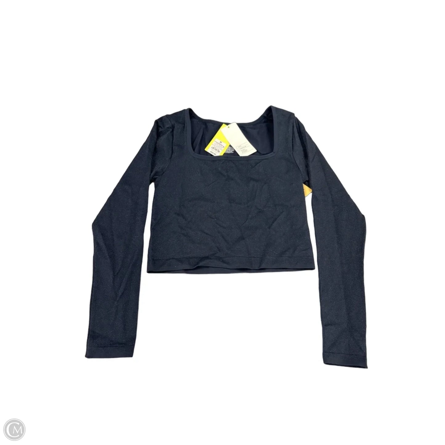 Athletic Top Long Sleeve Crewneck By All In Motion In Blue, Size: M