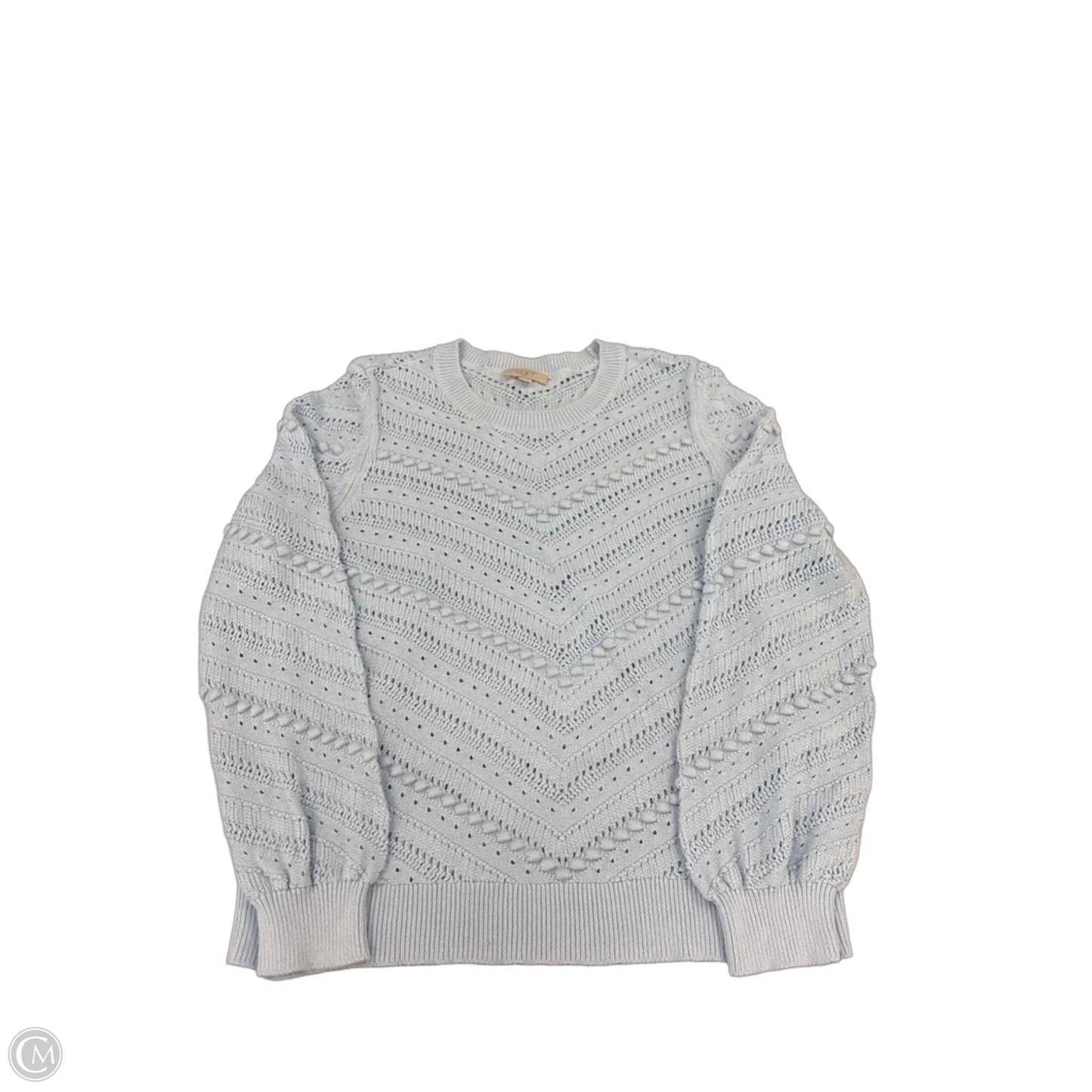 Sweater By Loft In Blue, Size: Xl