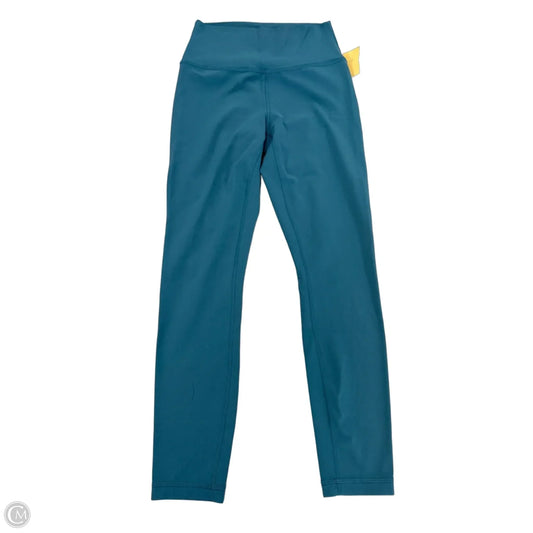 Athletic Leggings By Athleta In Teal, Size: Xs