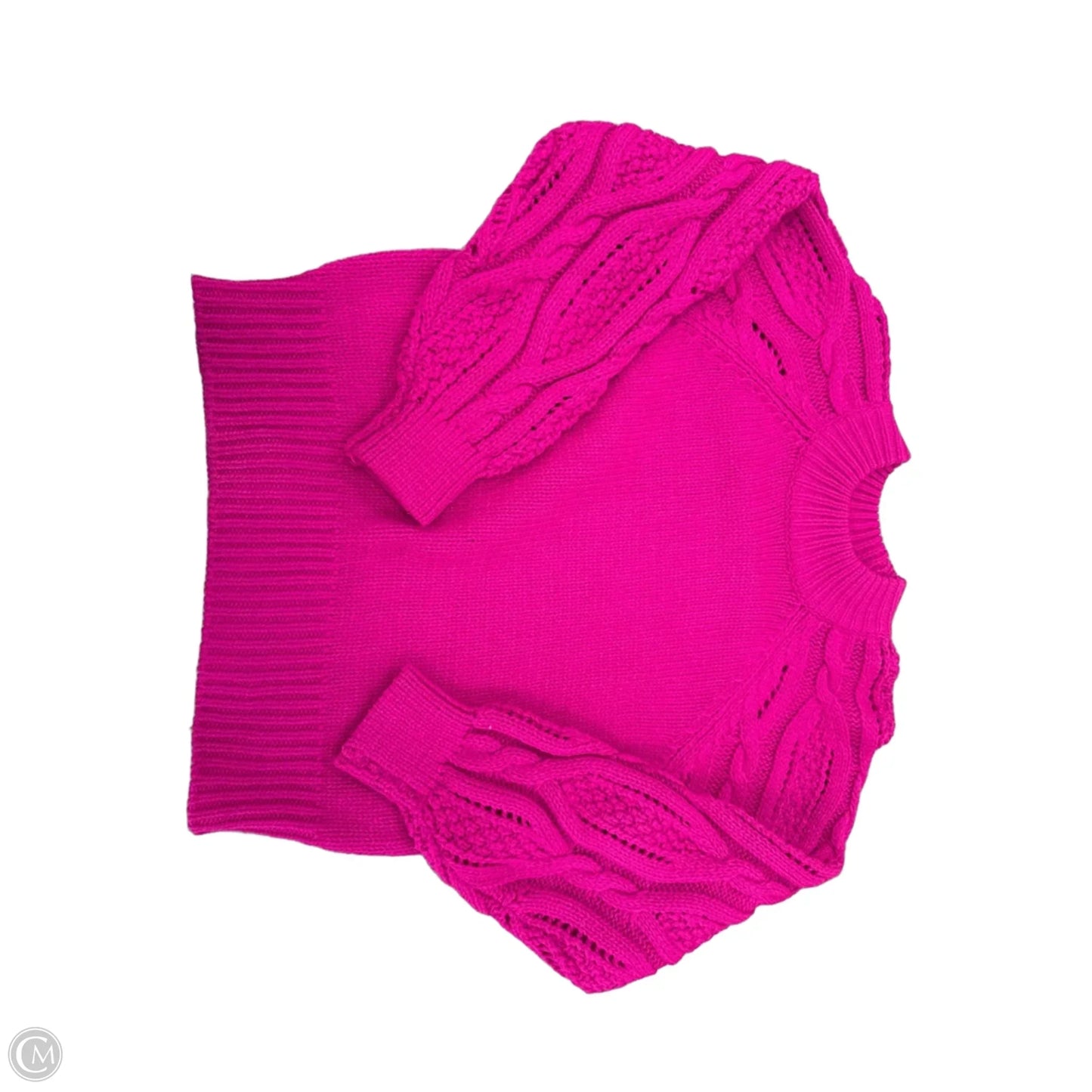 Sweater By Who What Wear In Pink, Size: S