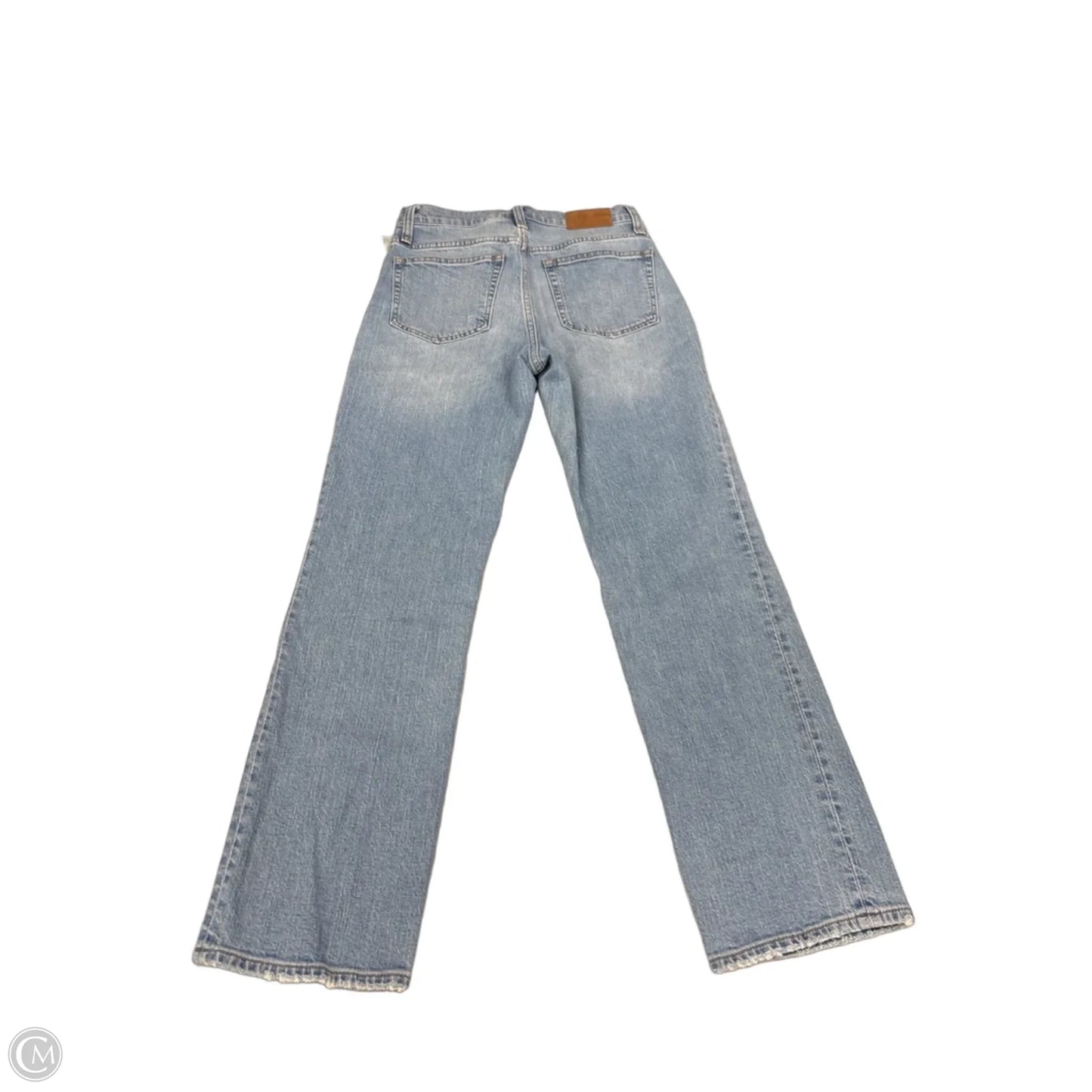 Jeans Straight By J. Crew In Blue Denim, Size: 24