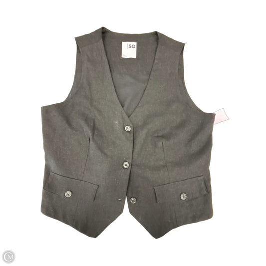 Top Sleeveless By So In Black, Size: L